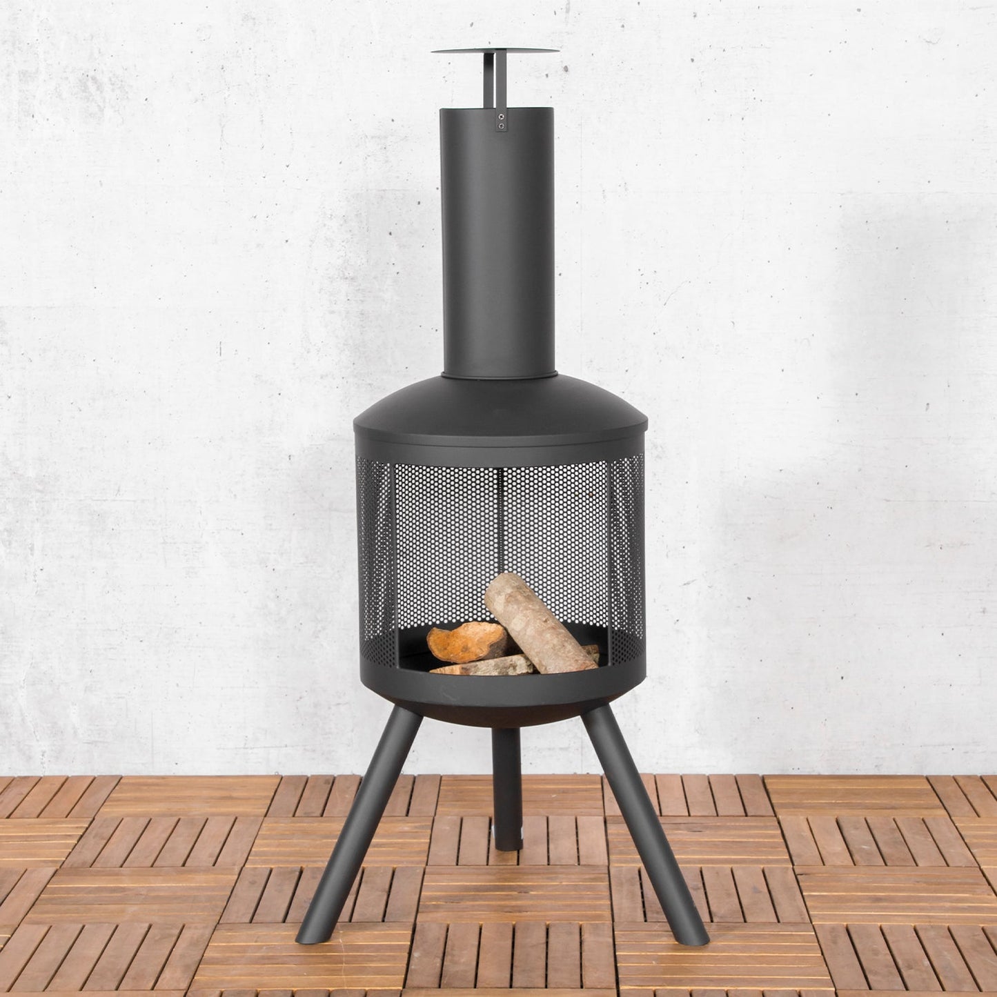 Buitenhaard Asterix | 130 cm | Zwart