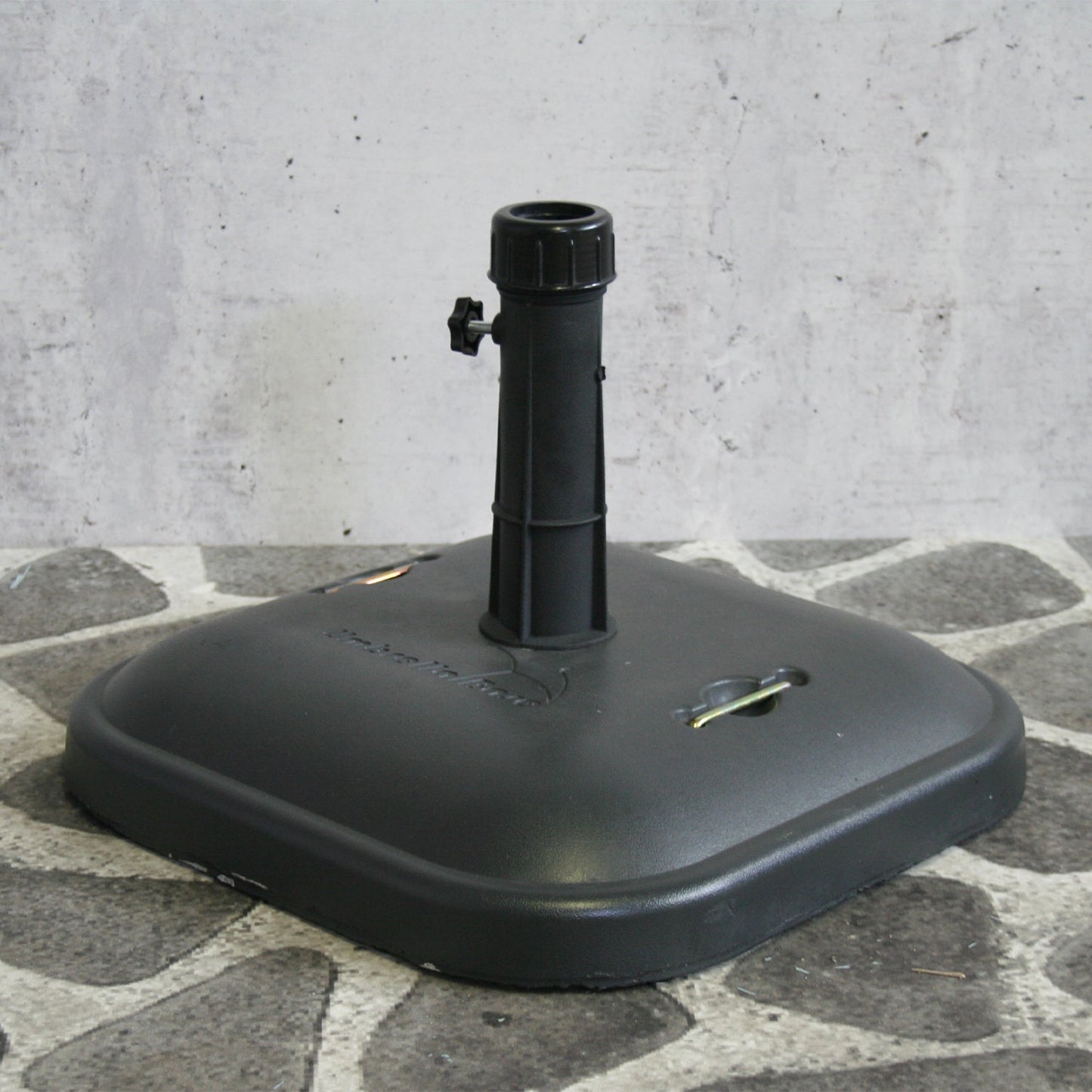 Parasolvoet Tammo | 37 kg | Zwart