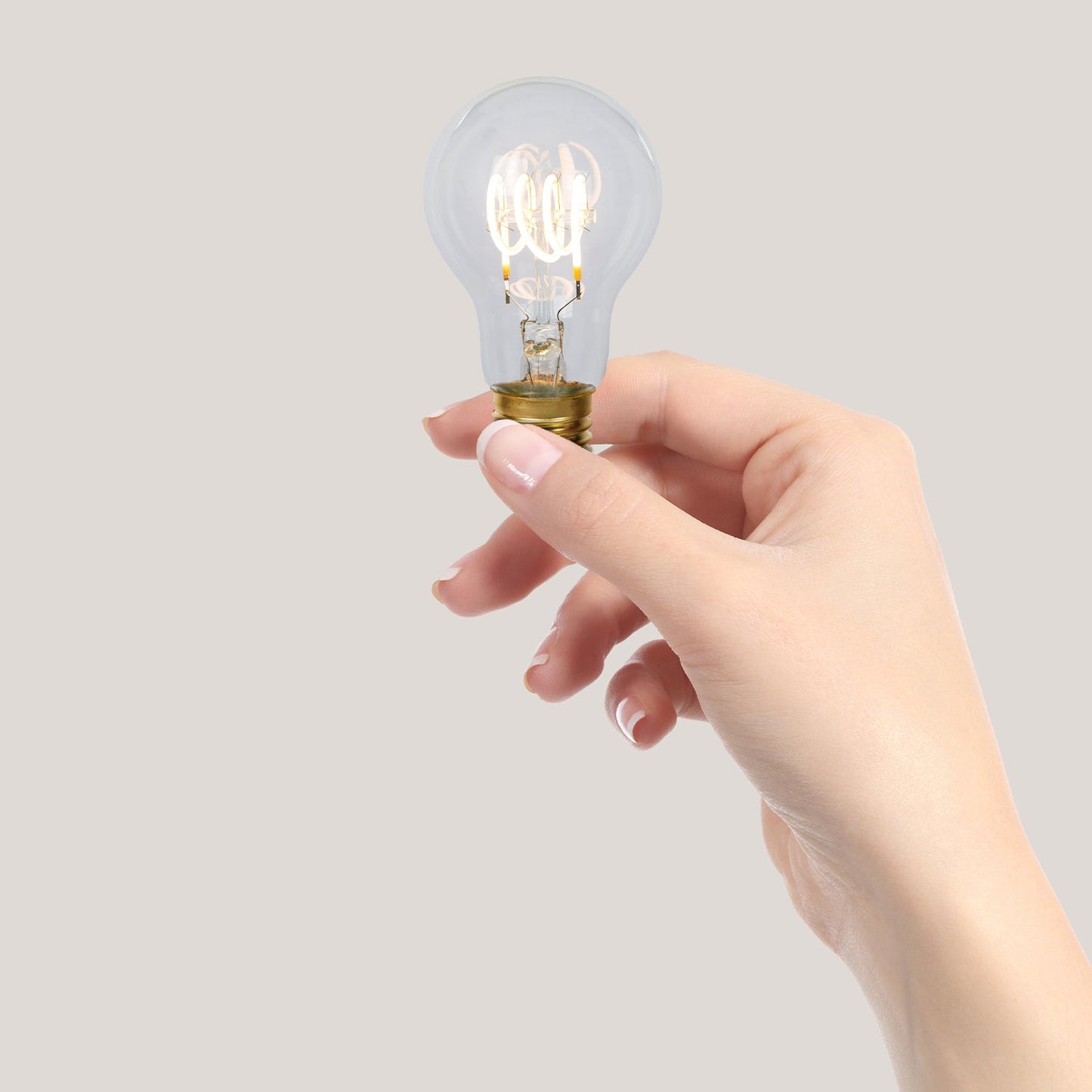 Lichtbron A60 | LED Dimbaar | Filament Bol Ø6 | Glas
