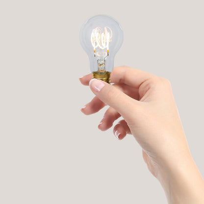 Lichtbron A60 | LED Dimbaar | Filament Bol Ø6 | Glas