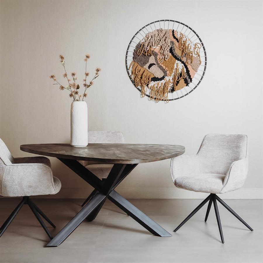 Eettafel Trivero | Bruin Mangohout