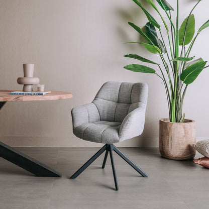 Eetkamerstoel Alba Staal