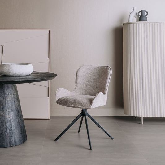 Eetkamerstoel Sora | Zand Stof