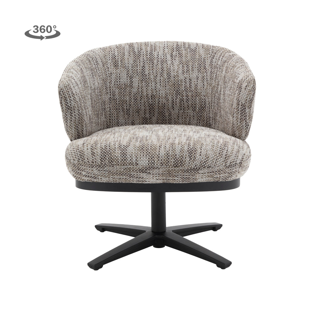 Eetkamerstoel Perca | Grijze Stof