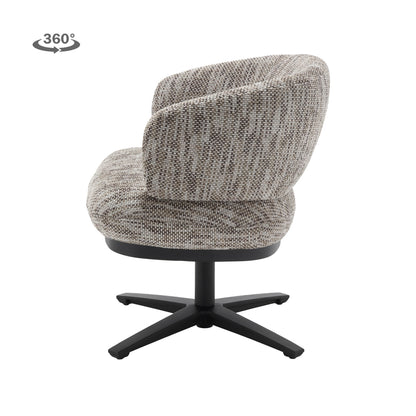 Eetkamerstoel Perca | Grijze Stof