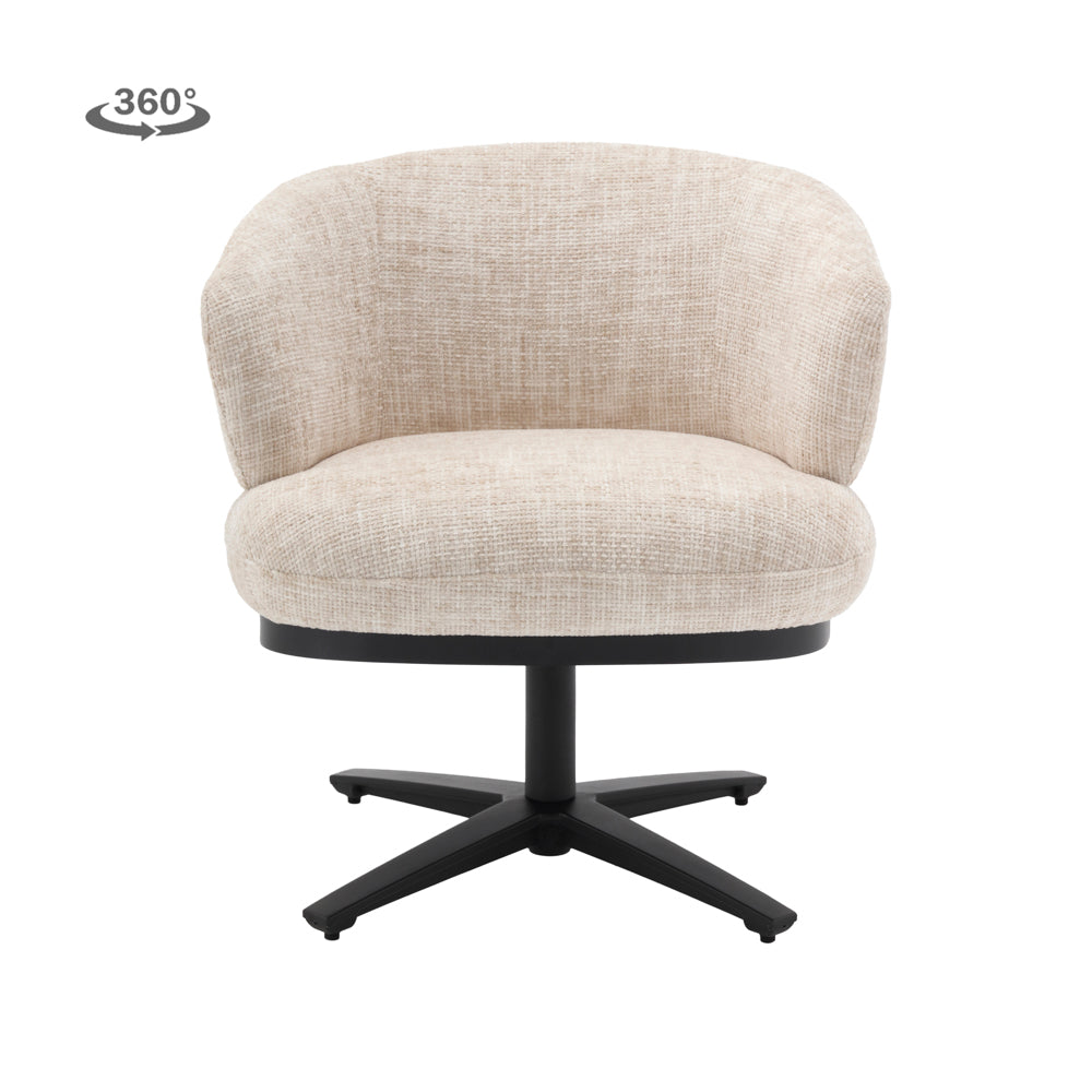 Eetkamerstoel Perca | Beige Stof