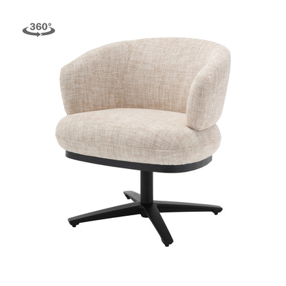 Eetkamerstoel Perca | Beige Stof