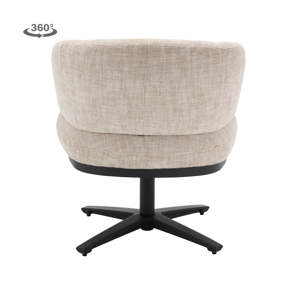 Eetkamerstoel Perca | Beige Stof