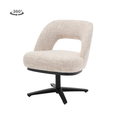 Eetkamerstoel Caldes | Beige Stof