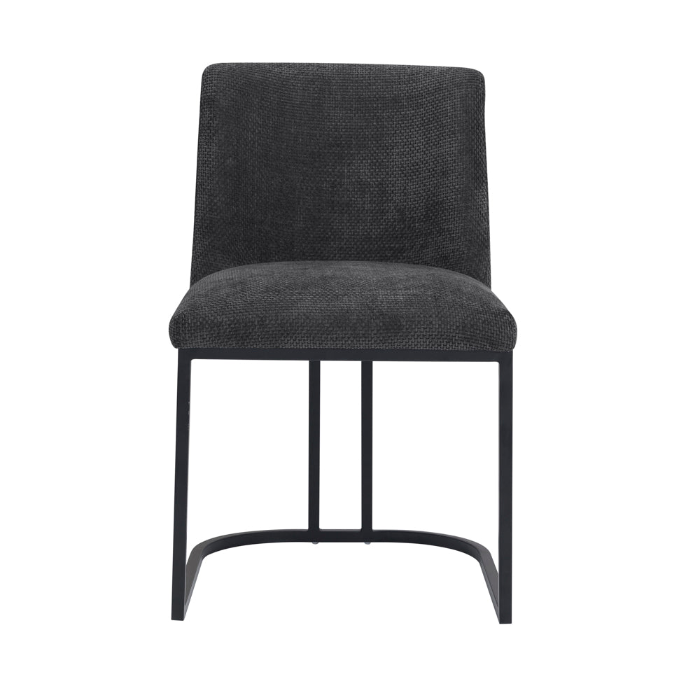 Eetkamerstoel Archi | Donkergrijze Stof