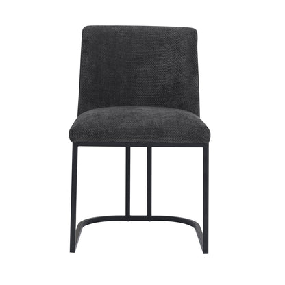 Eetkamerstoel Archi | Donkergrijze Stof