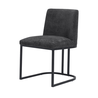 Eetkamerstoel Archi | Donkergrijze Stof