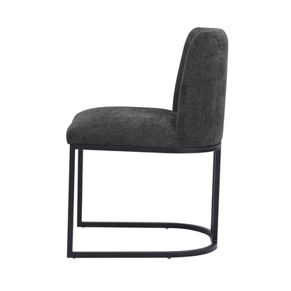 Eetkamerstoel Archi | Donkergrijze Stof