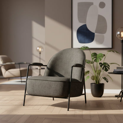 Fauteuil Amelia | Haga Grijs