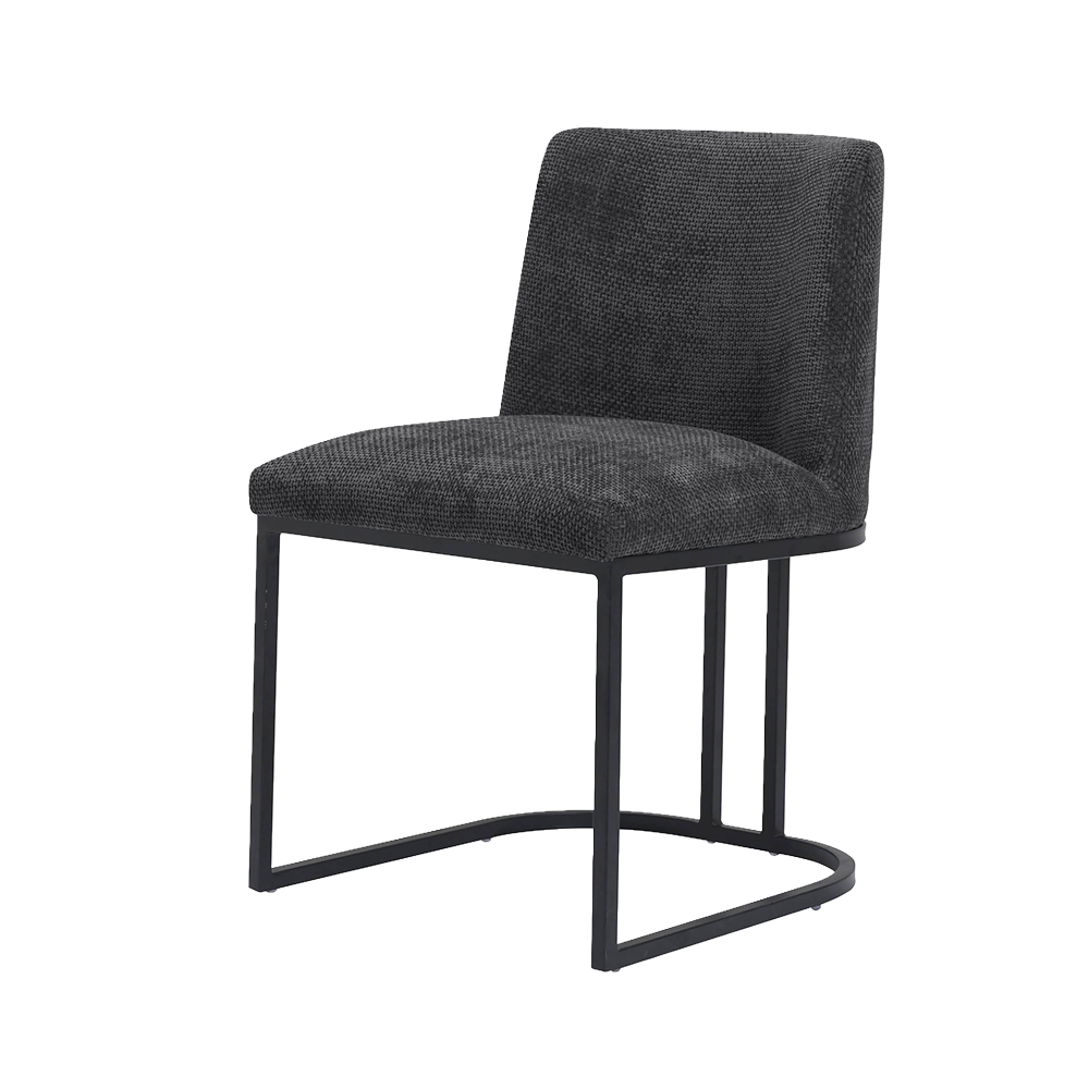 Eetkamerstoel Archi | Donkergrijze Stof