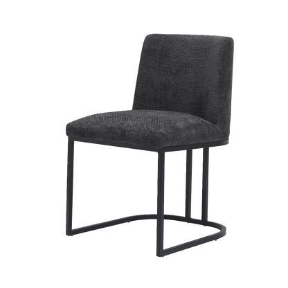 Eetkamerstoel Archi | Donkergrijze Stof