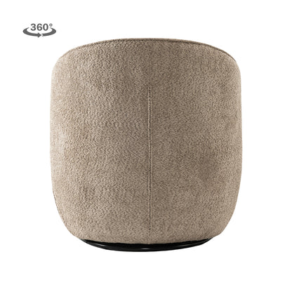 Draaifauteuil Belvi | Beige Stof