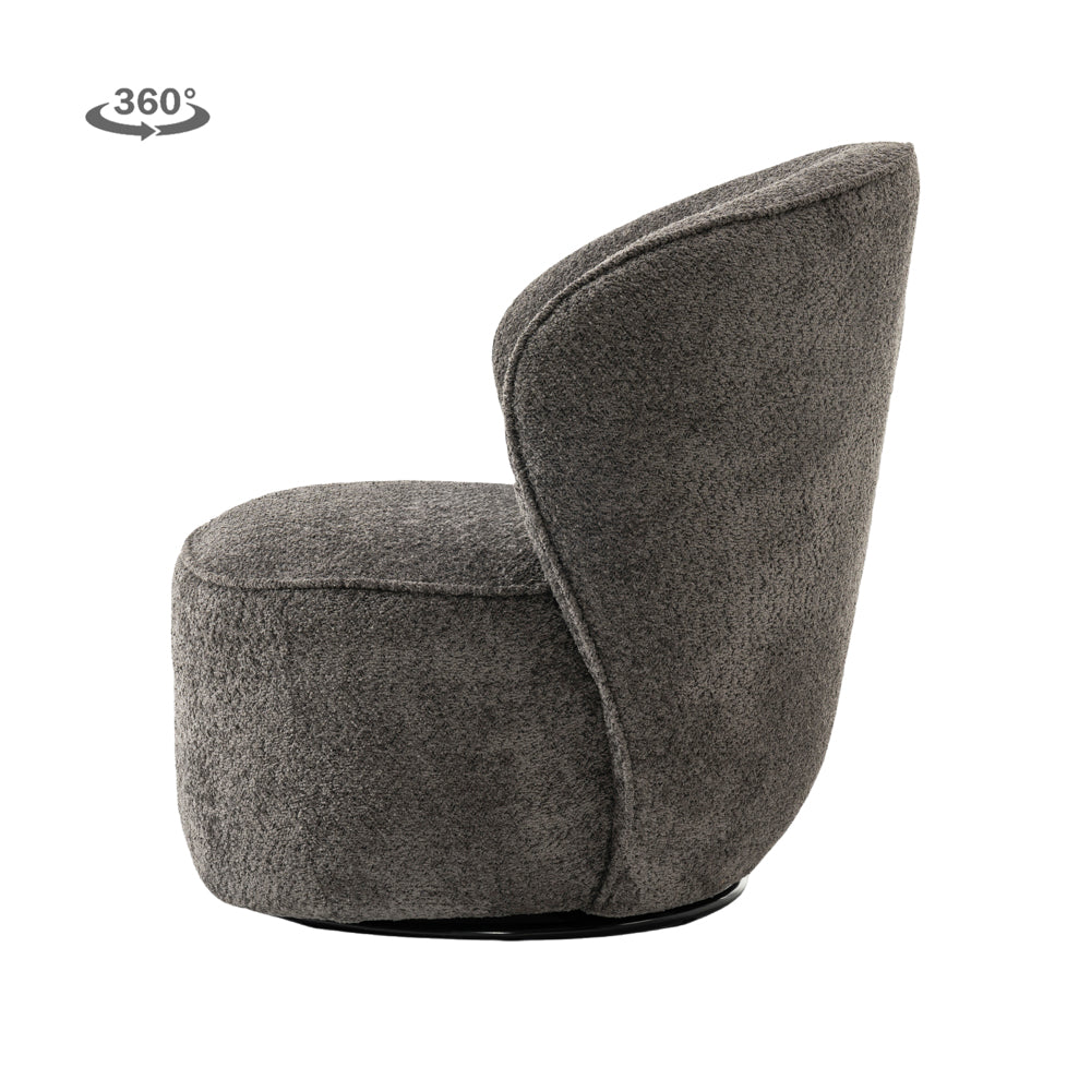 Draaifauteuil Belvi | Stof