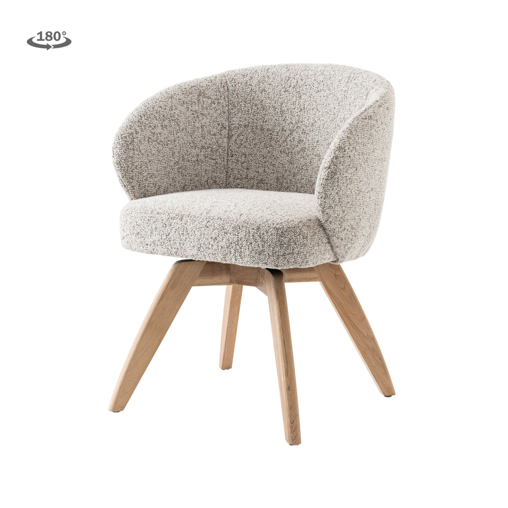 Eetkamerstoel Brescia | Beige Stof
