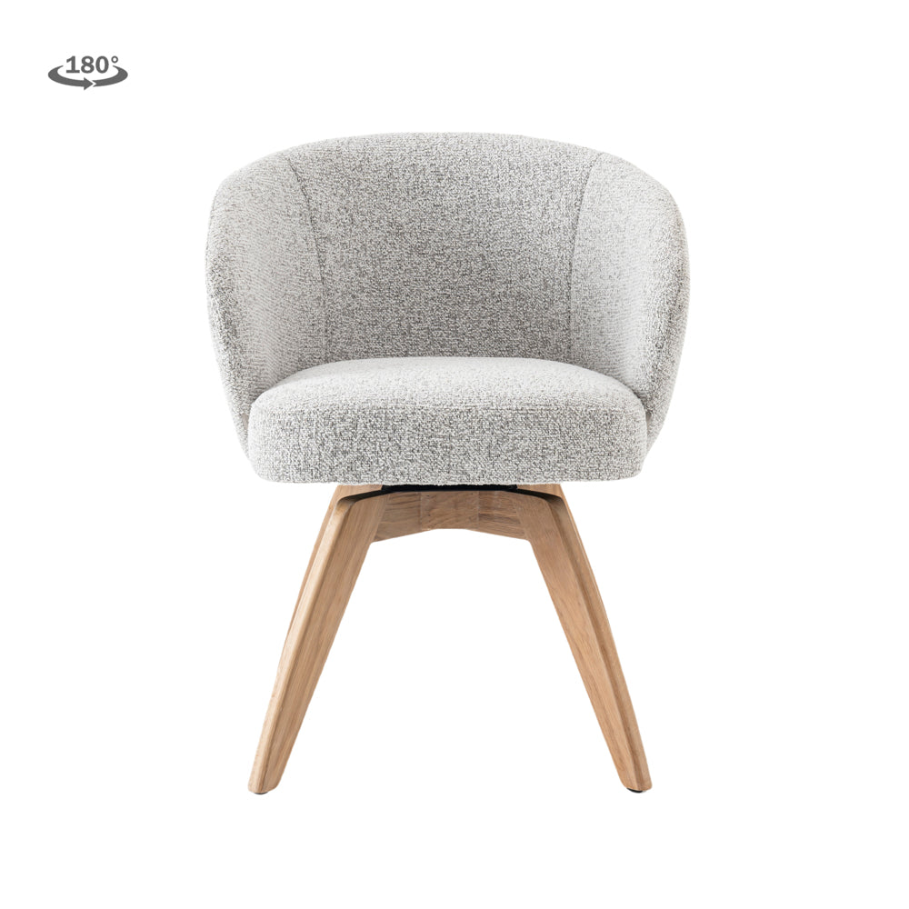 Eetkamerstoel Brescia | Grijze Stof