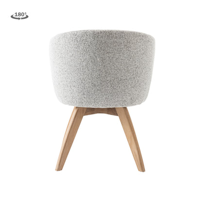 Eetkamerstoel Brescia | Grijze Stof