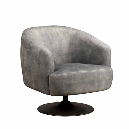 Draaifauteuil Barga | Velvet Grijs