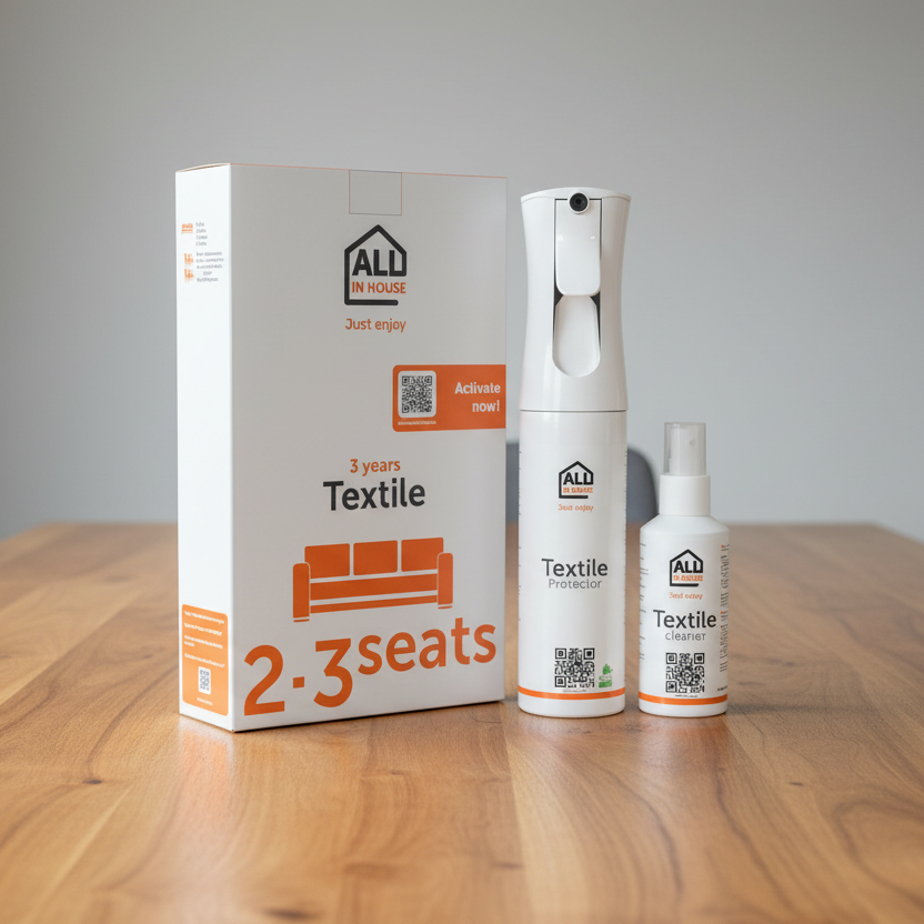 All in House Service | 2-3 zits bank of max. 6 eetkamerstoelen | 3 jaar