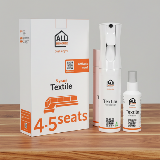 All in House Service | 4-5 zits hoekbank of tot max. 10 eetkamerstoelen | 5 jaar