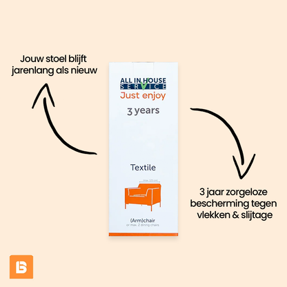 All in House Service | Op Jouw Stoelen (1/2) | 3 jaar