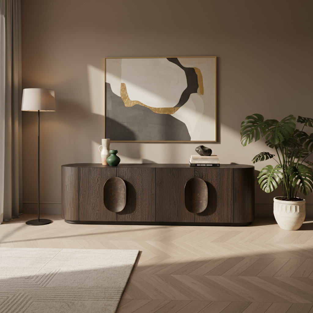 Tv-meubel Allure | Donkerbruin