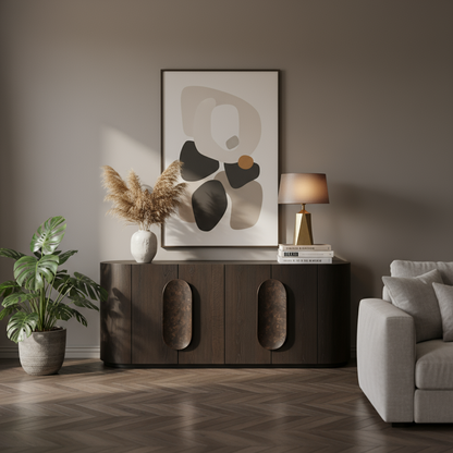 Dressoir Allure | Donkerbruin