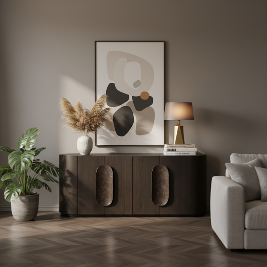 Dressoir Allure | Donkerbruin