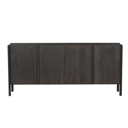 Dressoir Amalfi | Bruin — Zijaanzicht - witfoto