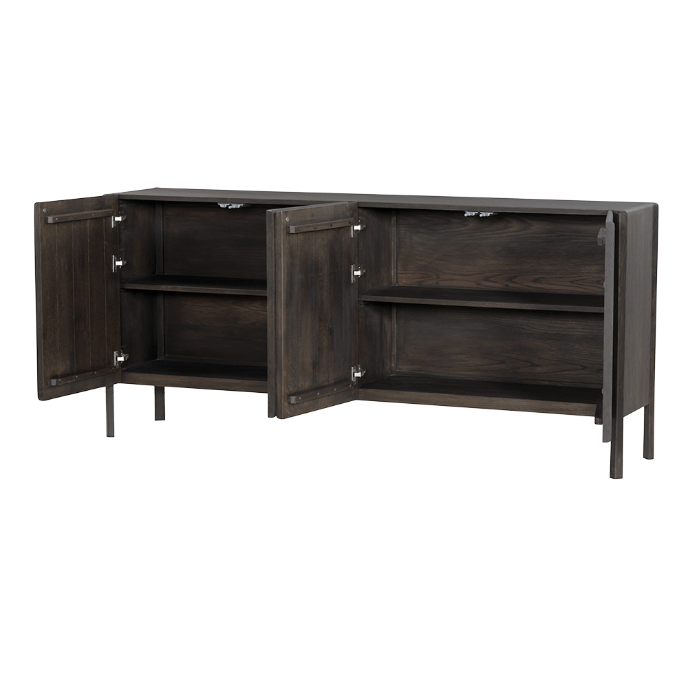 Dressoir Amalfi | Bruin — Vooraanzicht - witfoto