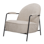Fauteuil Amelia | Haga Beige — Zijaanzicht - witfoto