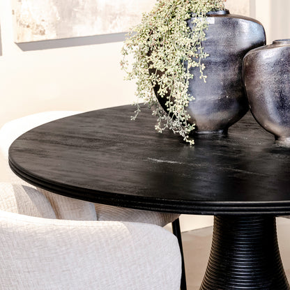Eettafel Arca | Zwart Mangohout