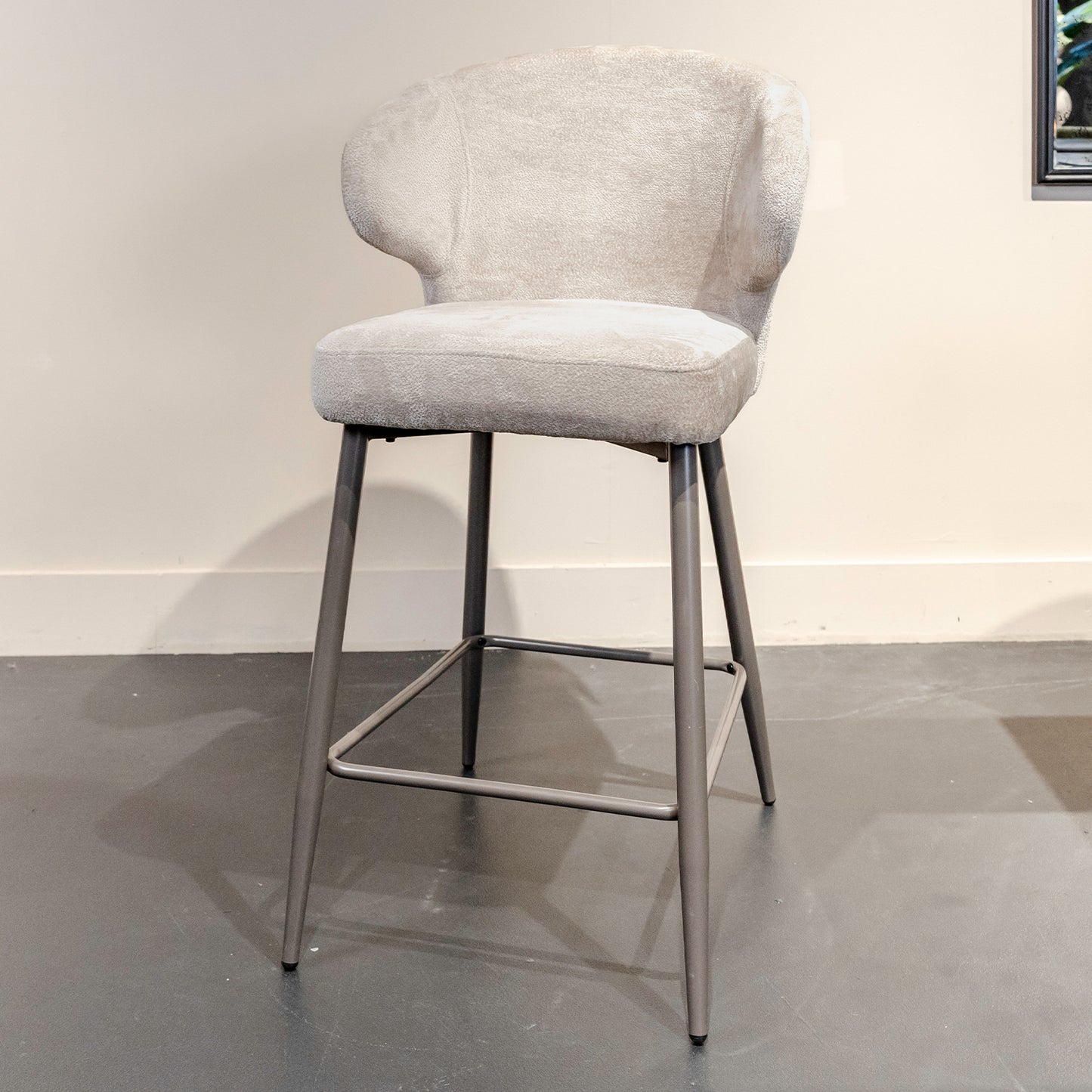 Barkruk Ares | Kookeiland of Bartafel | Cream