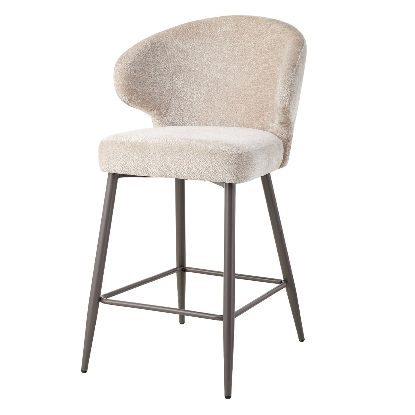 Barkruk Ares | Kookeiland of Bartafel | Cream