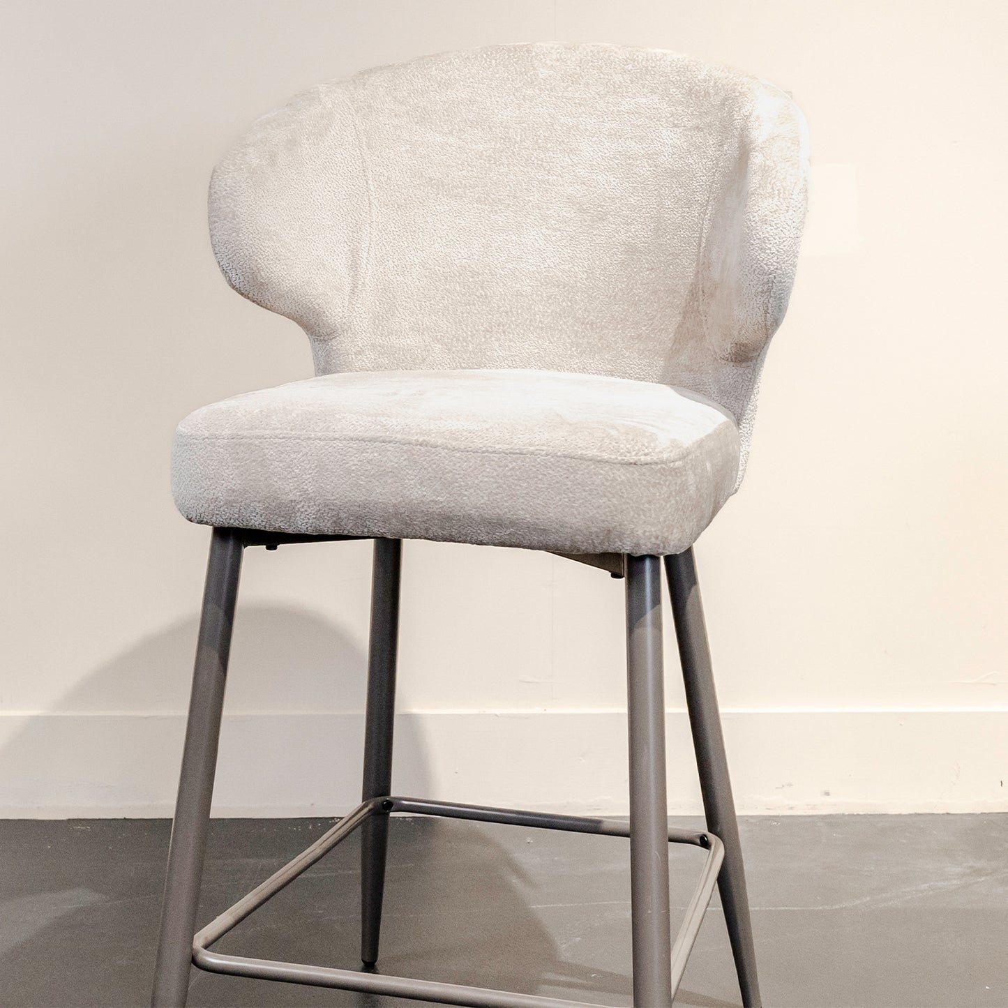 Barkruk Ares | Kookeiland of Bartafel | Cream