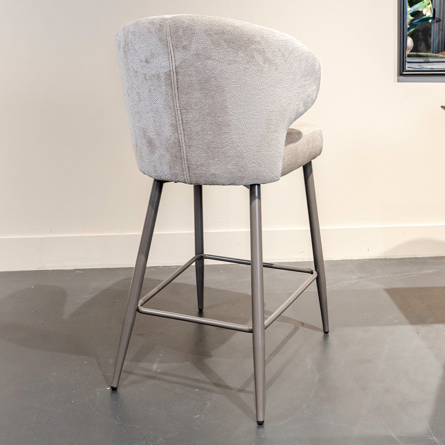 Barkruk Ares | Kookeiland of Bartafel | Cream