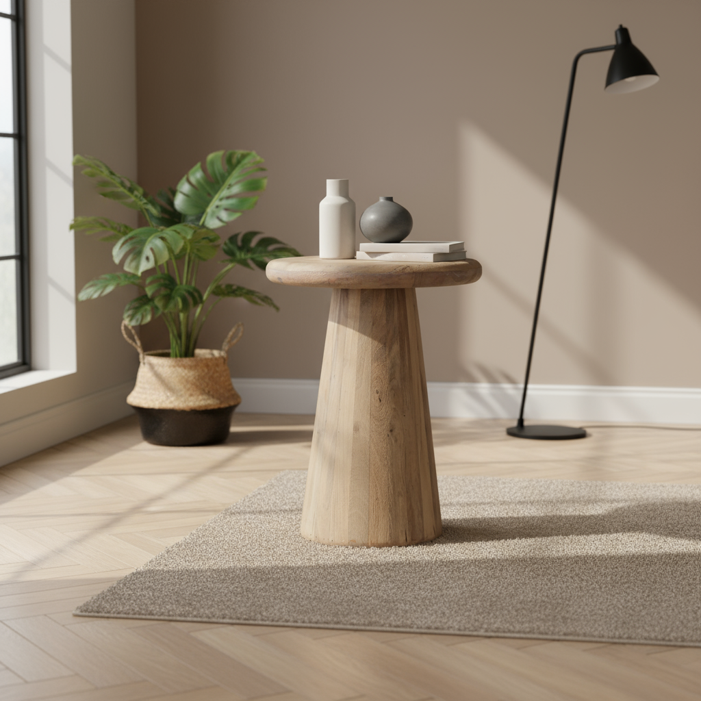 Asti Bijzettafel | Rond Naturel