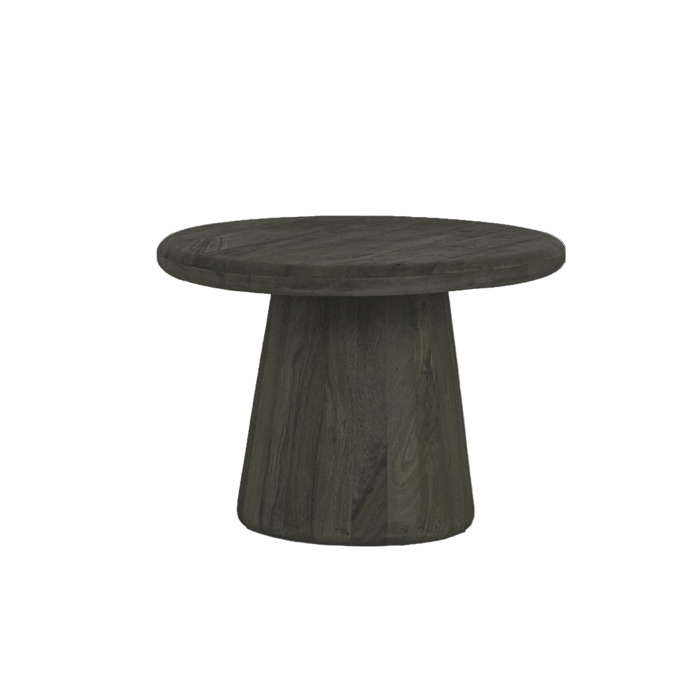 Asti Bijzettafel | Rond Olijfbruin