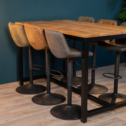 bartafel keuken mangohout