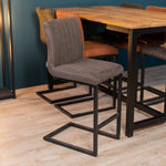 Barkruk Milo | Microvezel Cognac