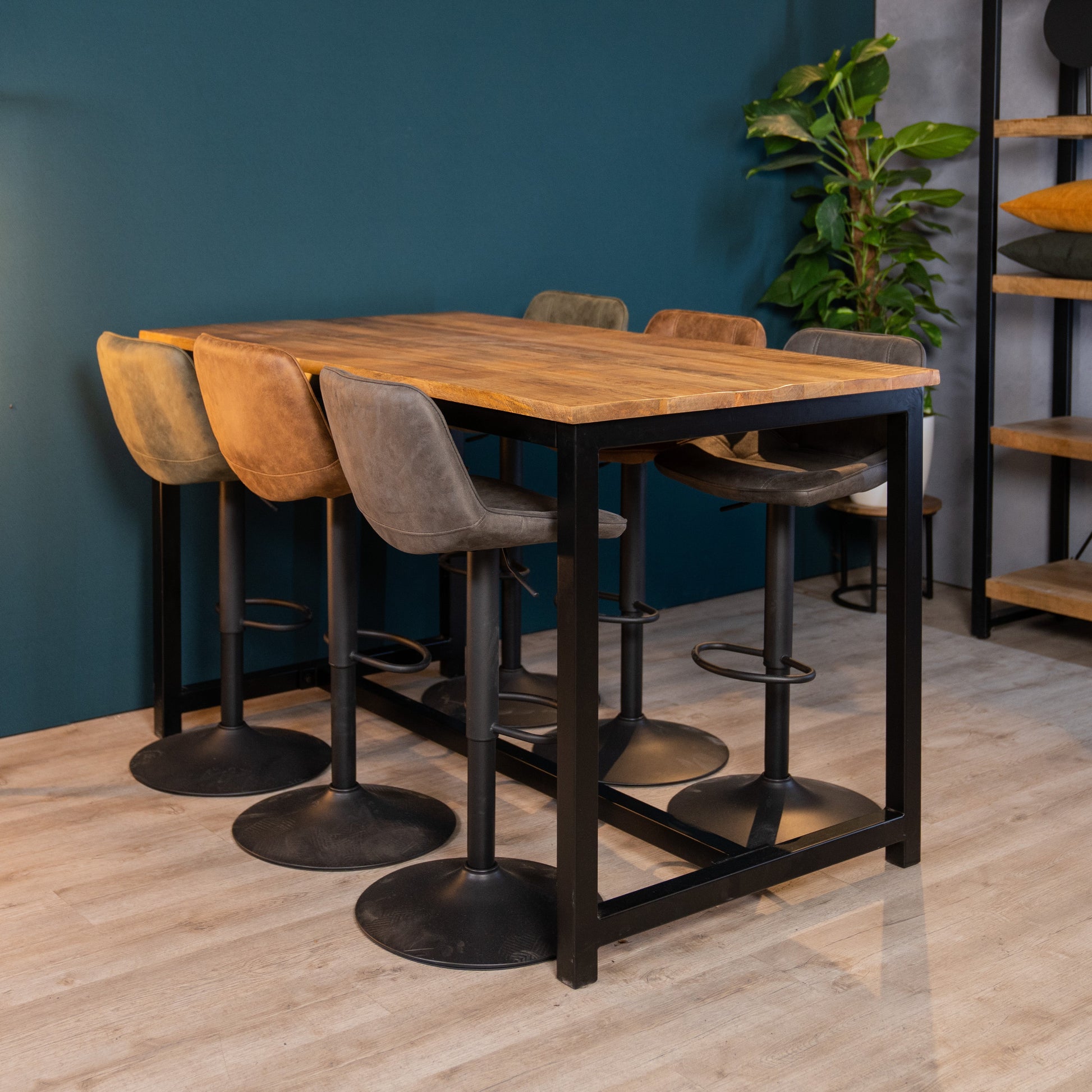 draaibare barkruk in hoogte verstelbaar