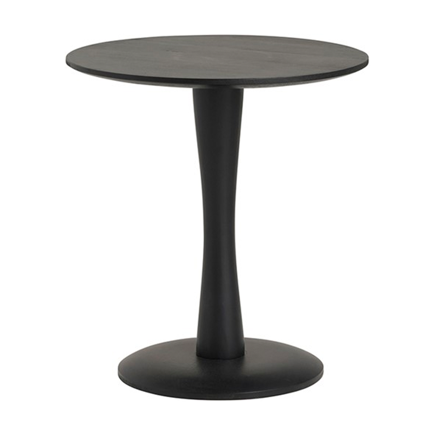 Bijzettafel Flare | Zwart Mangohout