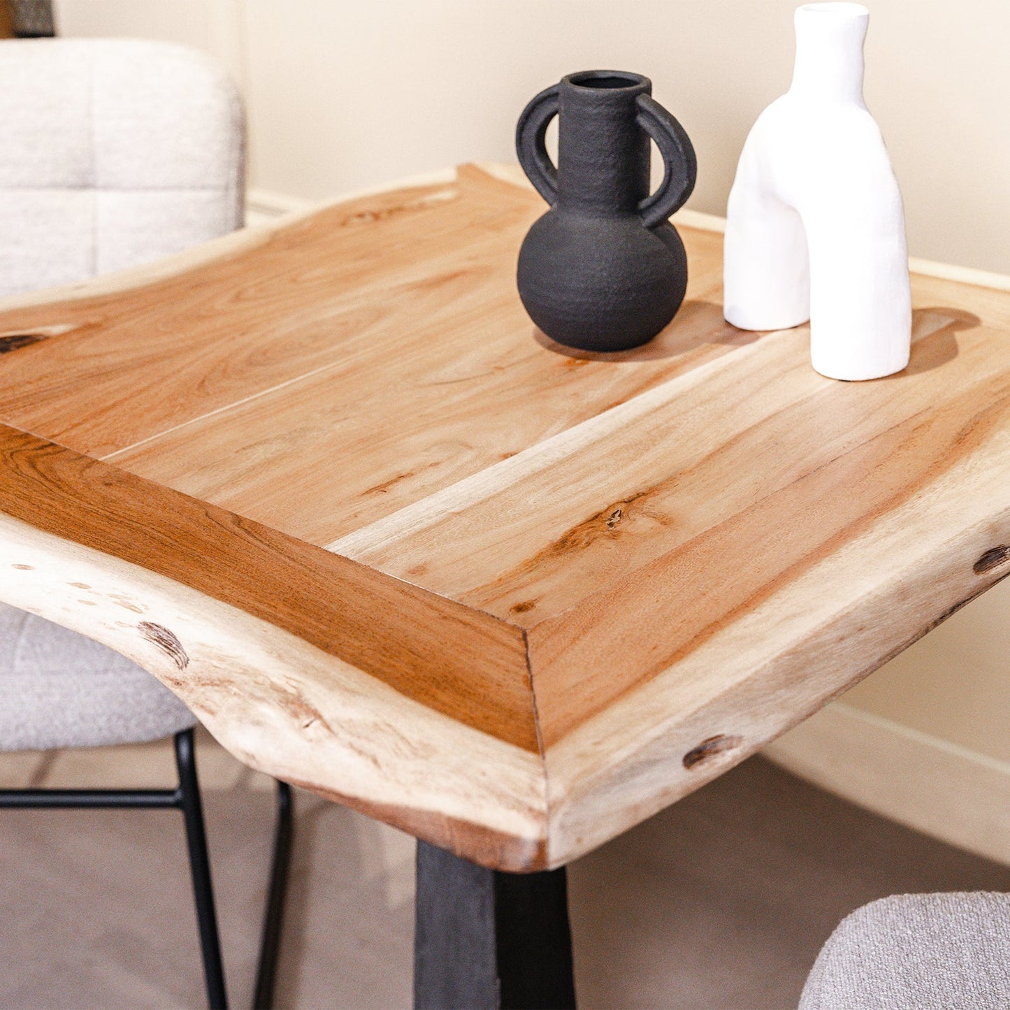 Horecatafel Bistro | Naturel Acaciahout