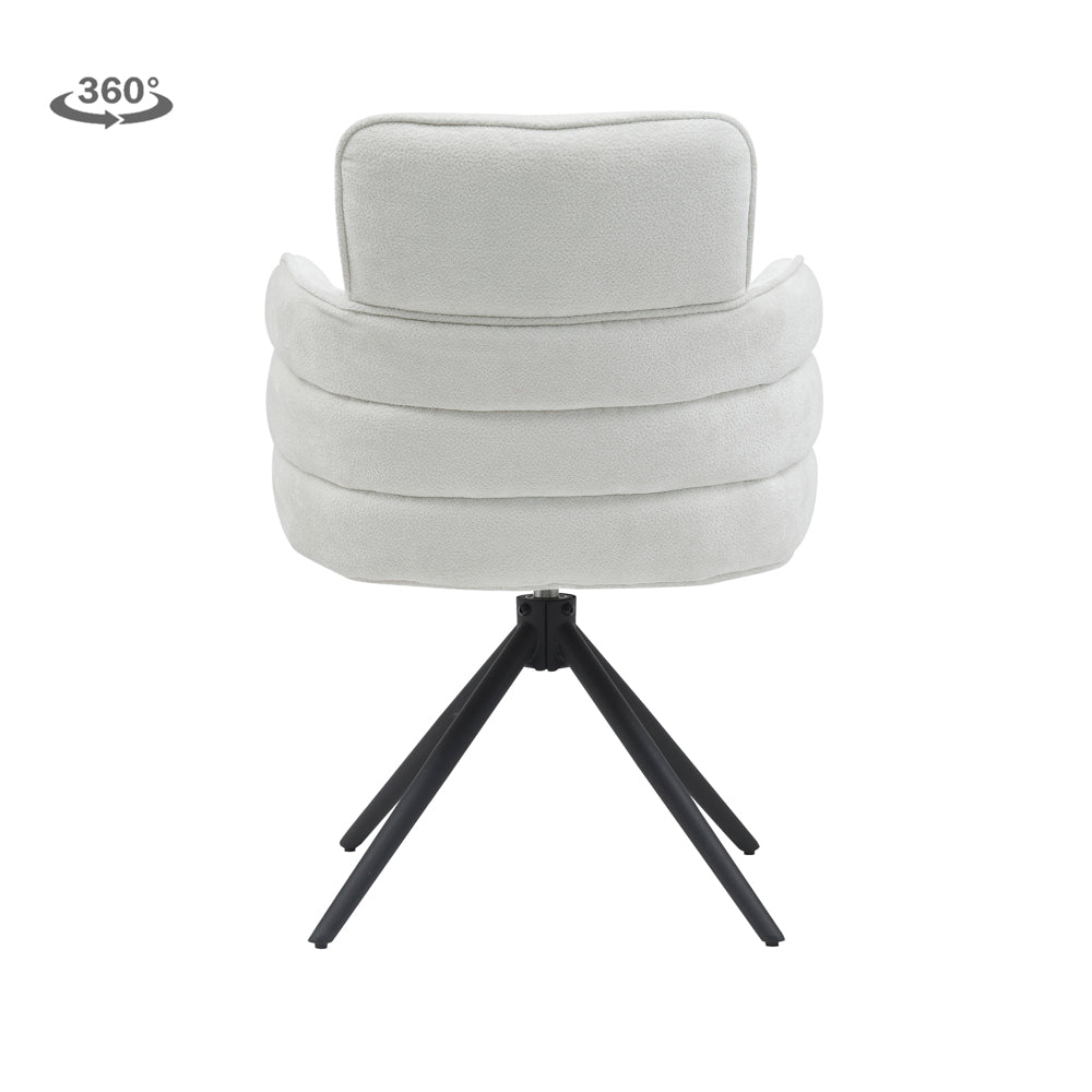 Eetkamerstoel Rumo | Wit Stof