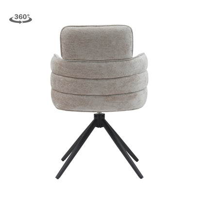 Eetkamerstoel Rumo | Beige Stof