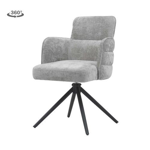 Eetkamerstoel Rumo | Grijs Stof